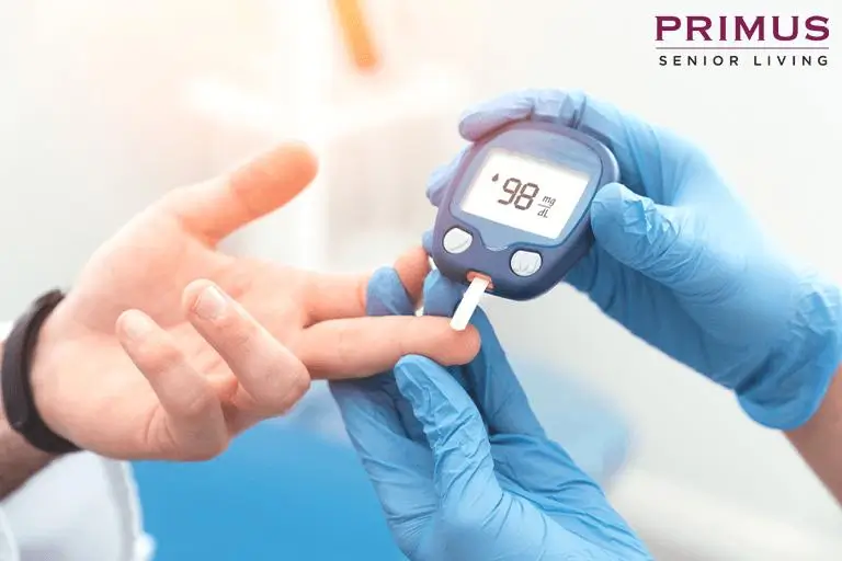 Primus Senior Living Managing Diabetes As You Age: Care That You Should Take Blog Image